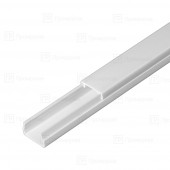 Кабель-канал белый двойной замок  15х10 длина 2м упаковка картонная 234м