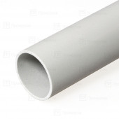 Труба ПВХ жесткая легкая белая 16 длина 2м упаковка 100м