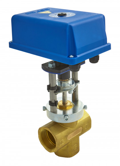 Клапаны регулирующие трехходовые муфтовые ВКТР DN15-DN50 (латунь)