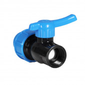 Кран шаровый компрессионный с внутренней резьбой 63х2?