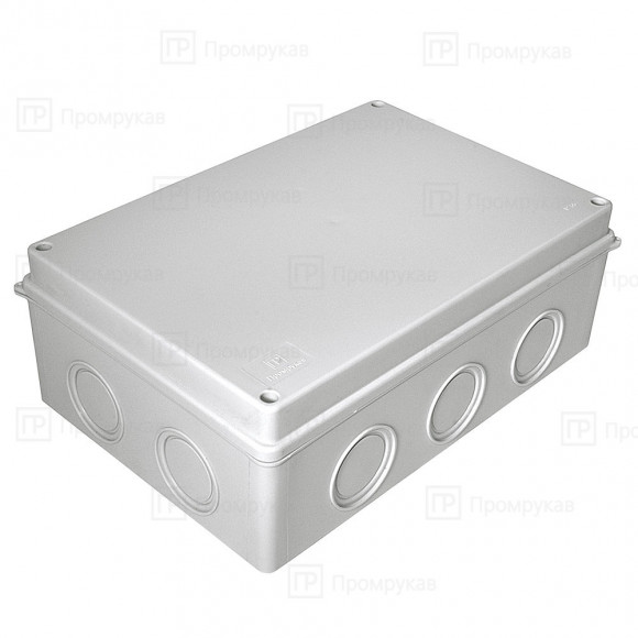 Коробка распределительная для ОУ безгалогенная 260х175х90 IP55 УХЛ4 без гермовводов упаковка 7шт