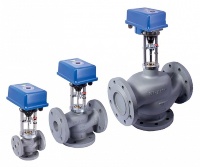 Клапаны регулирующие трехходовые